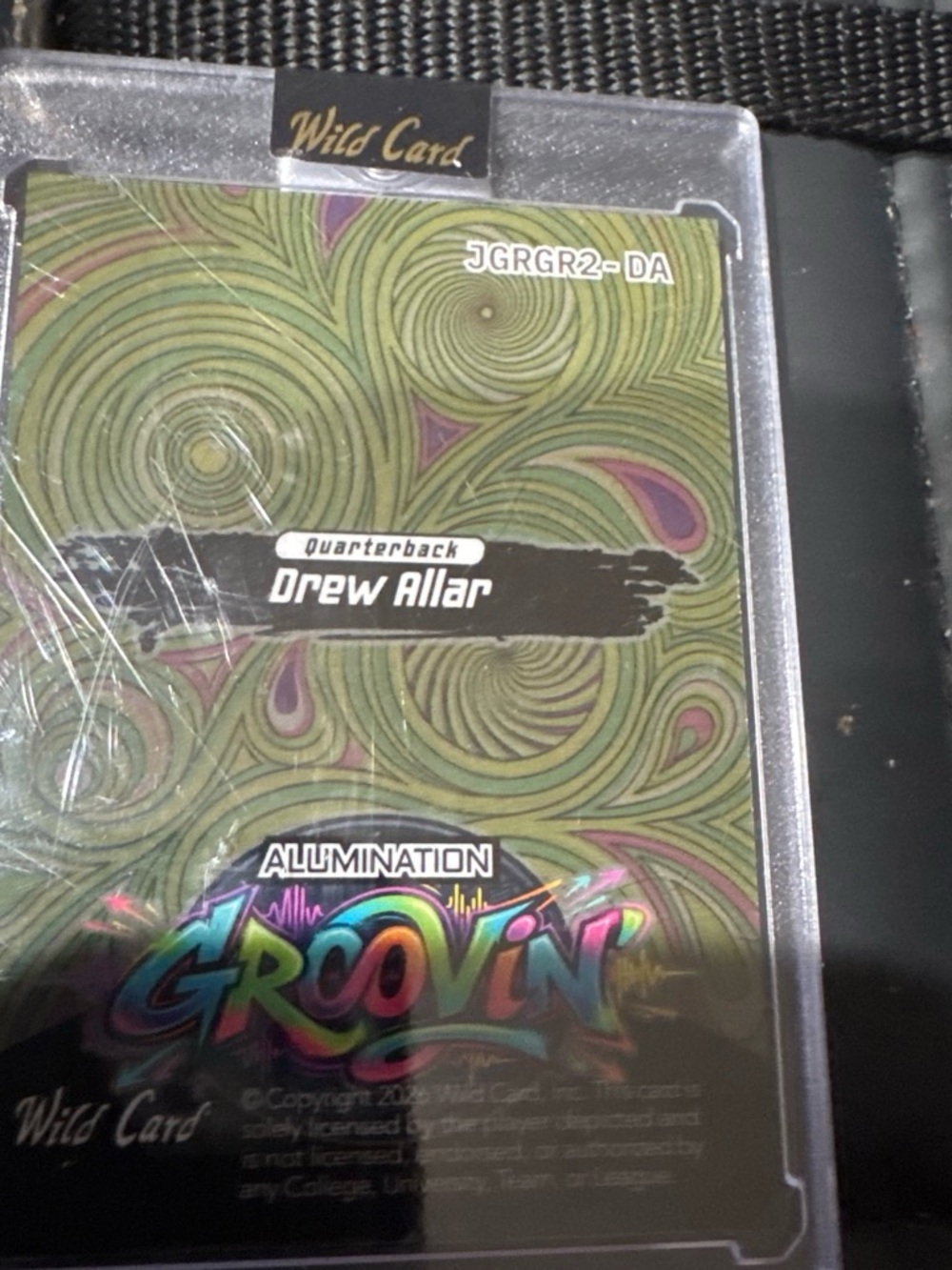MLB Drew Allar Green Groovin' Card Holder